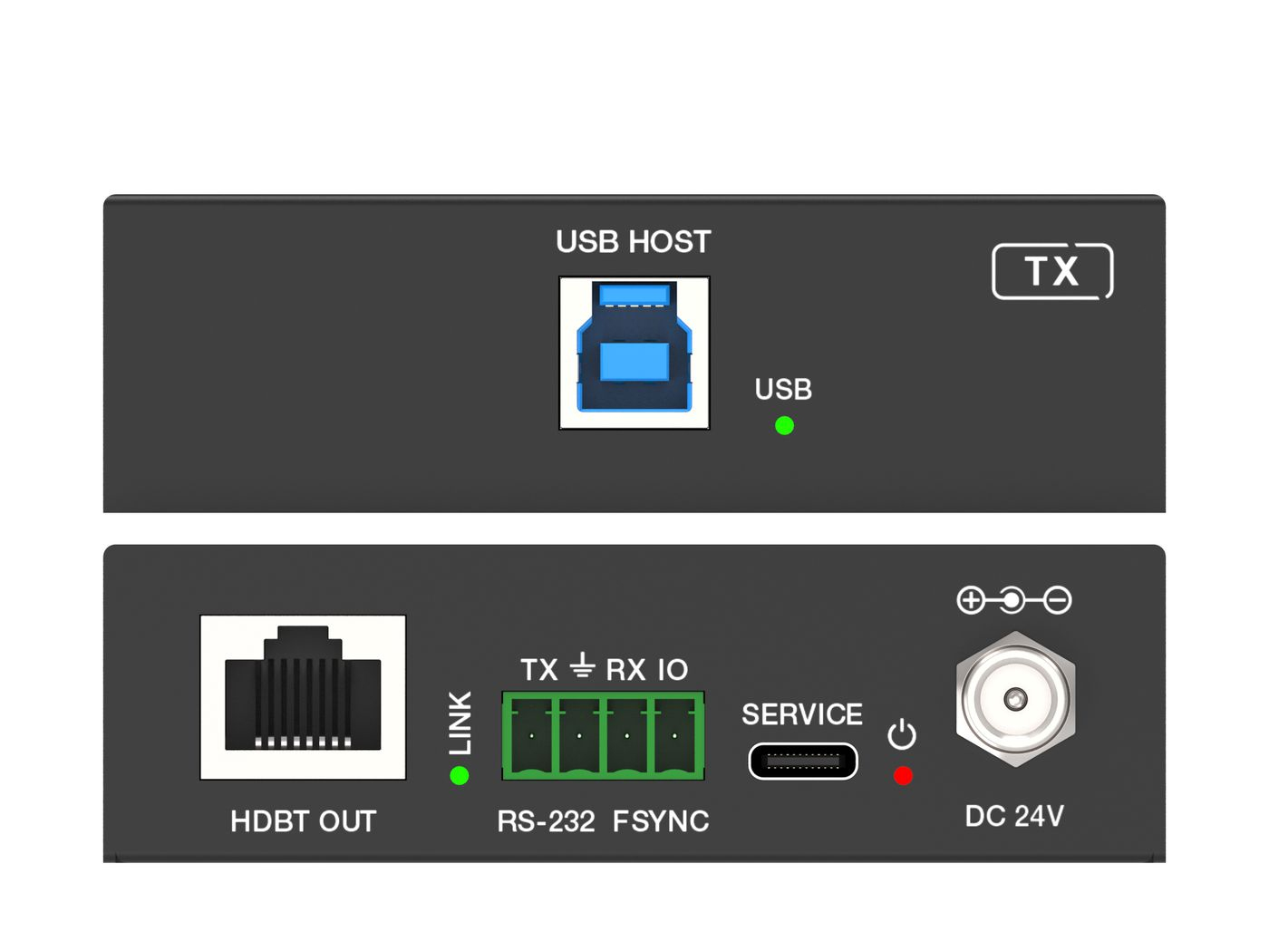 VivoLink USB3.2 Extender kit 100m - 5 Gbps - 4-Port, Ansicht 2