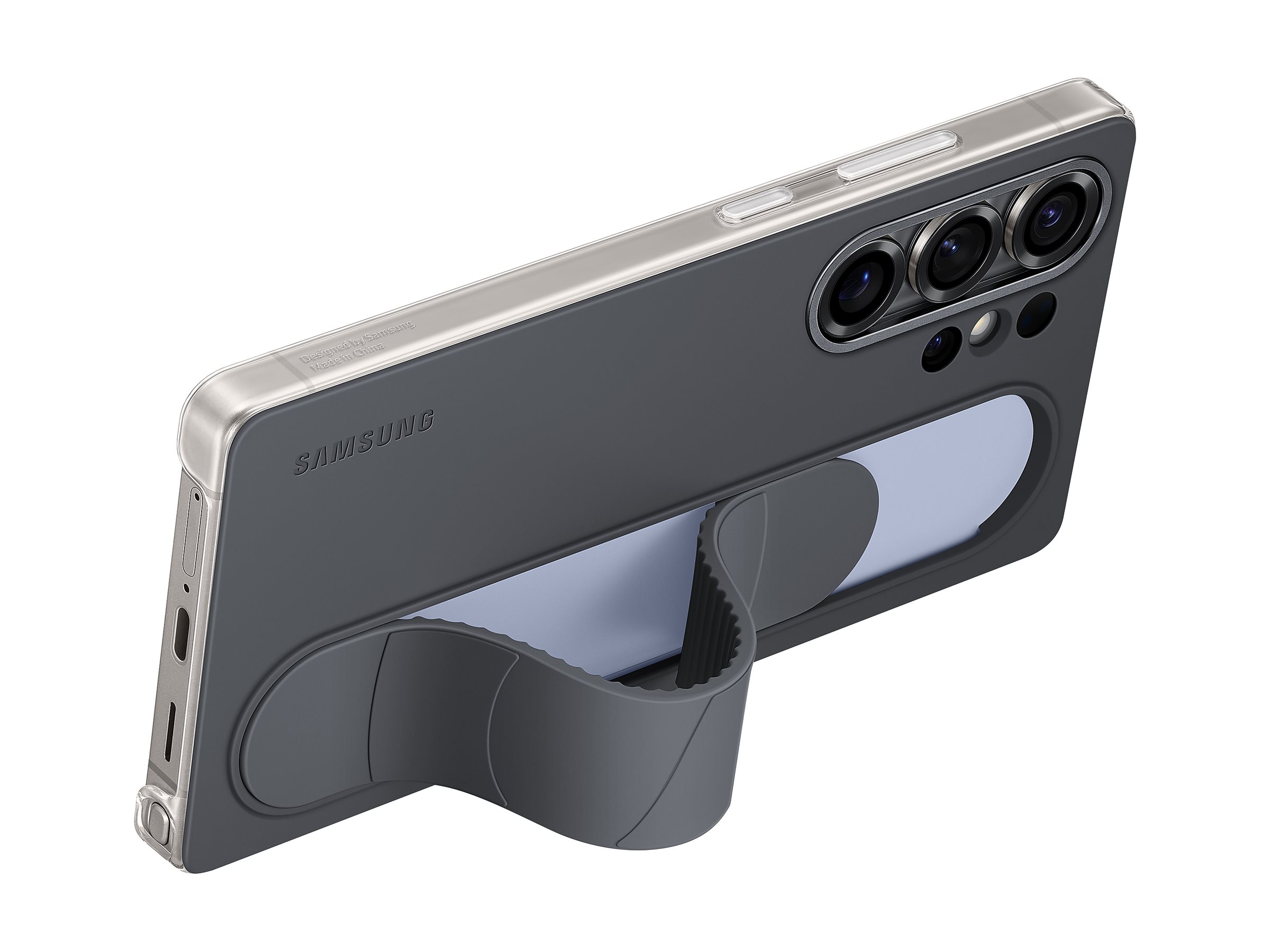 Samsung EF-GS938 - Hintere Abdeckung für Galaxy S25 Ultra - Silikon - Schwarz, Ansicht 3
