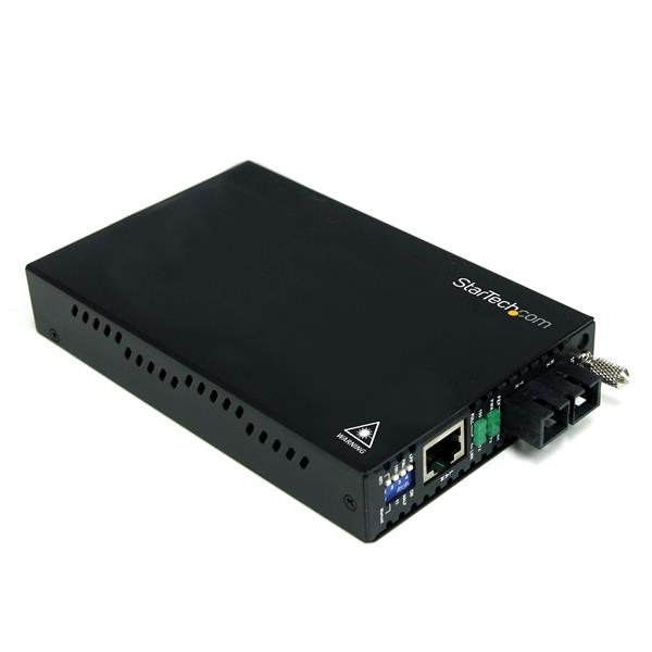 StarTech.com 10/100 Mbit/s Ethernet Single Mode LWL / Glasfaser SC Medienkonverter 30 km, Ansicht 2