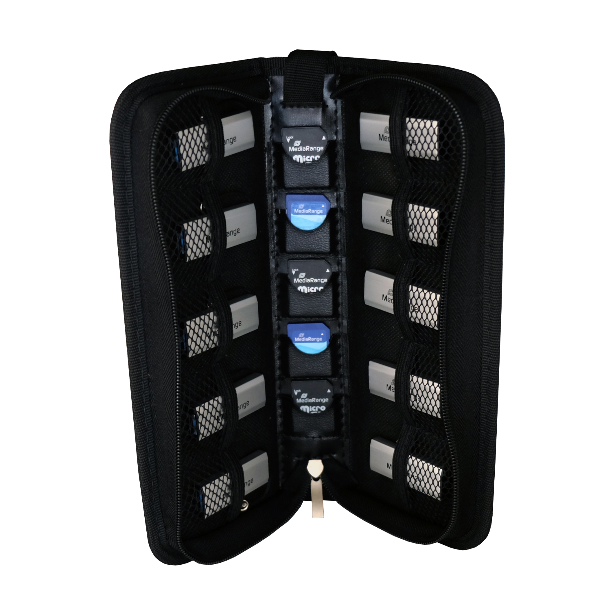 MEDIARANGE USB Wallet - Tragetasche für Speicherplatte, Ansicht 3