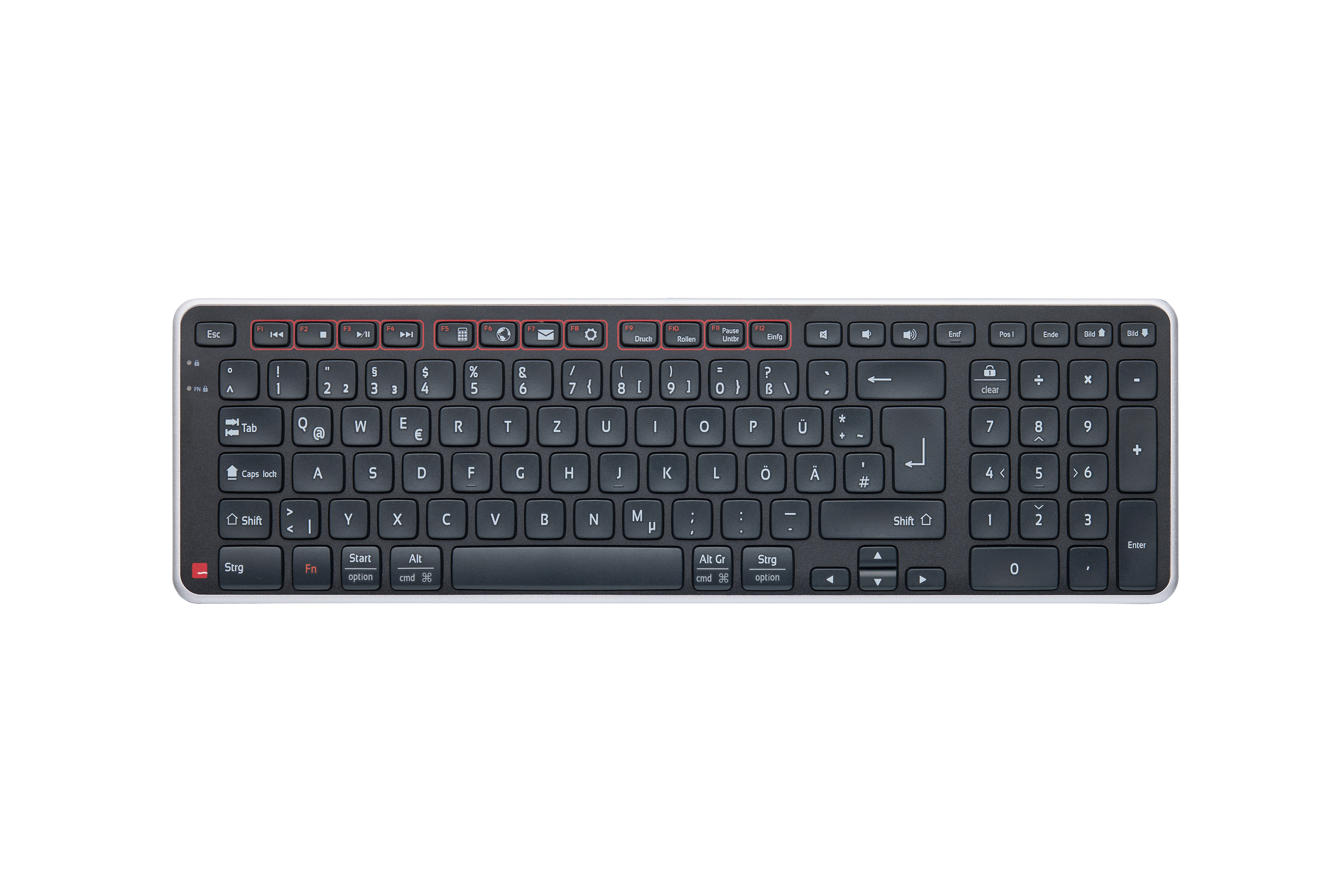 Contour Balance - Tastatur - Bluetooth, 2.4 GHz - TL: Deutsch, QWERTZ, Ansicht 2