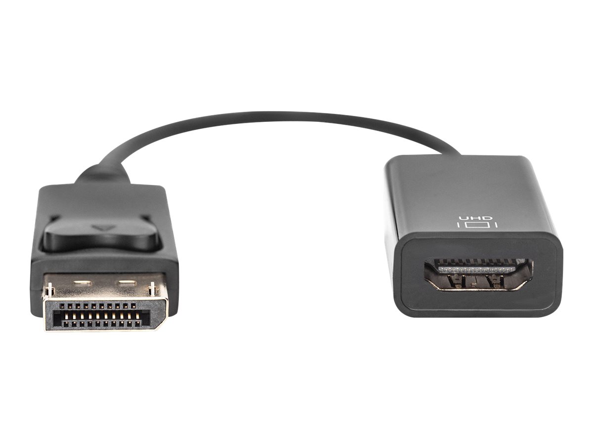 DIGITUS Aktiver DisplayPort Adapter / Konverter, DP auf HDMI