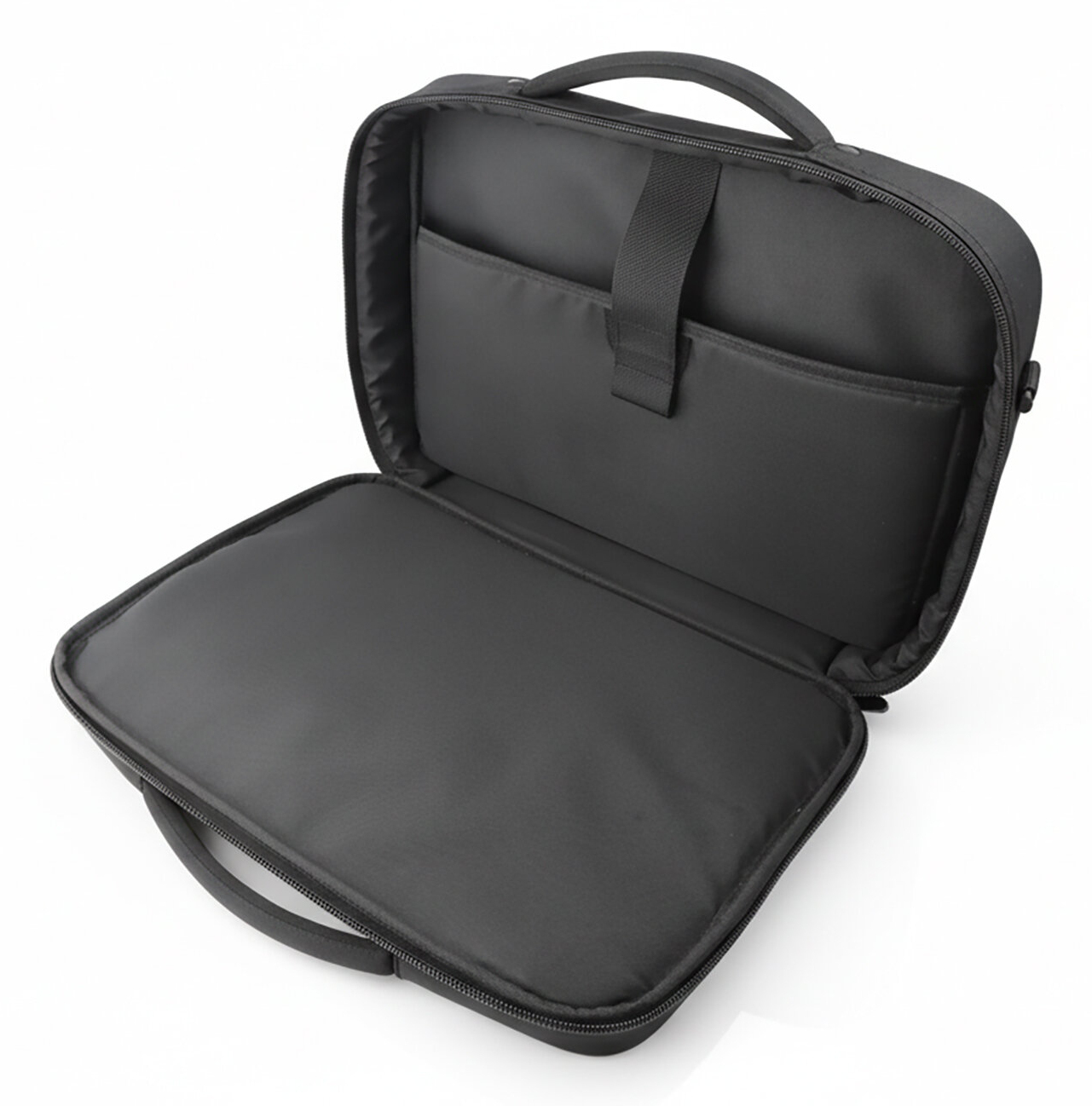 4smarts Laptop-Tasche Target Eco Clamshell 13–14” schwarz, Ansicht 3