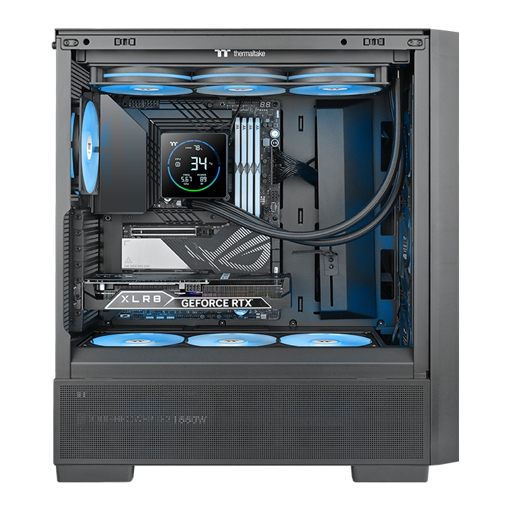 Thermaltake TH360-S V3 ARGB Sync AiO Black, Ansicht 3