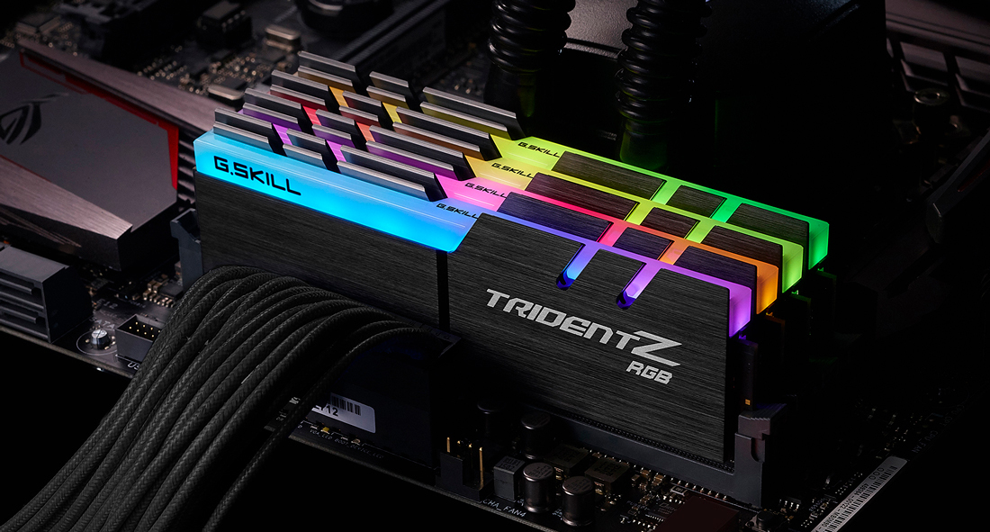 G.Skill TridentZ RGB Series - DDR4 - kit - 32 GB: 4 x 8 GB, Ansicht 2