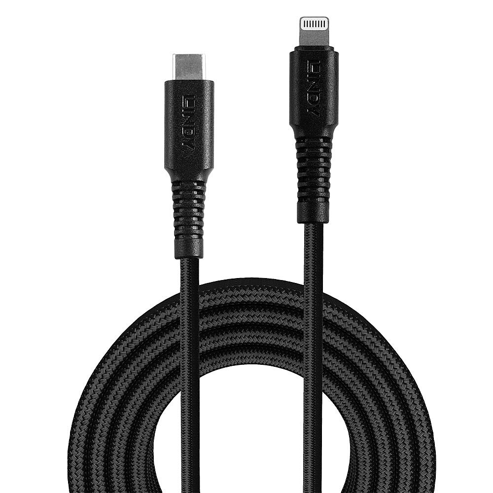 Lindy Lightning-Kabel - 24 pin USB-C männlich zu Lightning männlich, Ansicht 2