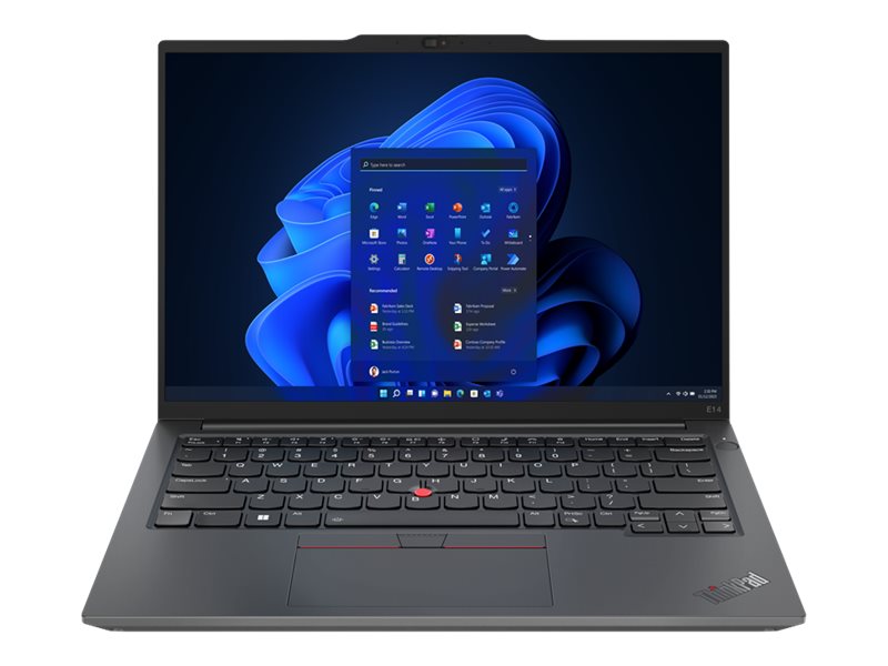 Lenovo ThinkPad E14 Gen 5 21JK - 180°-Scharnierdesign - Intel Core i7 13700H / 2.4 GHz - Win 11 Pro - Intel Iris Xe Graf