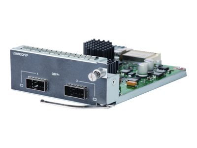 HPE 2-port QSFP+ Module - Erweiterungsmodul - 40Gb Ethernet x 2