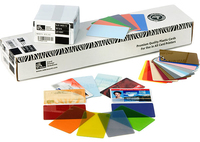 Zebra Color - Polyvinylchlorid (PVC) - 30 mil - grün - CR-80 Card (85.6 x 54 mm)