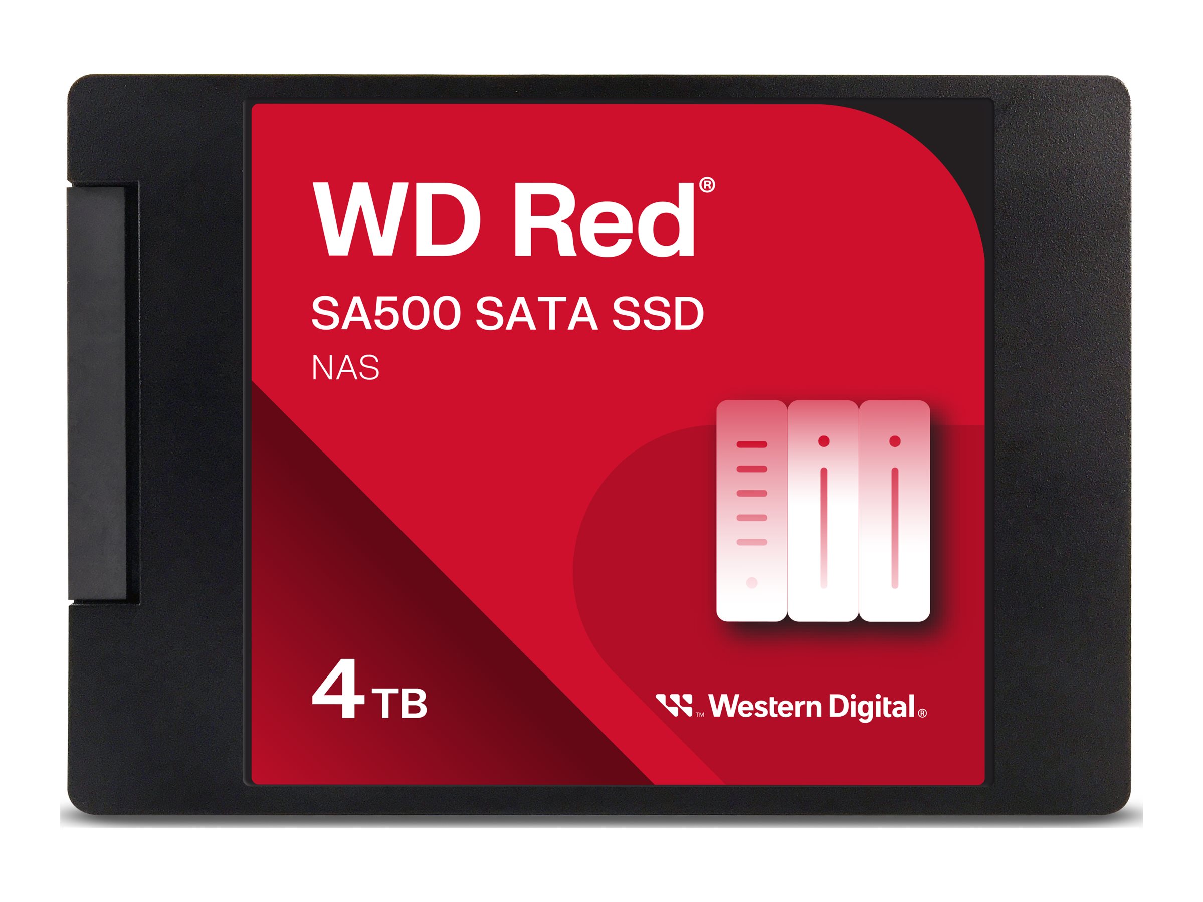 WD Red SA500 WDS400T2R0A - SSD - 4 TB - intern - 2.5" (6.4 cm)