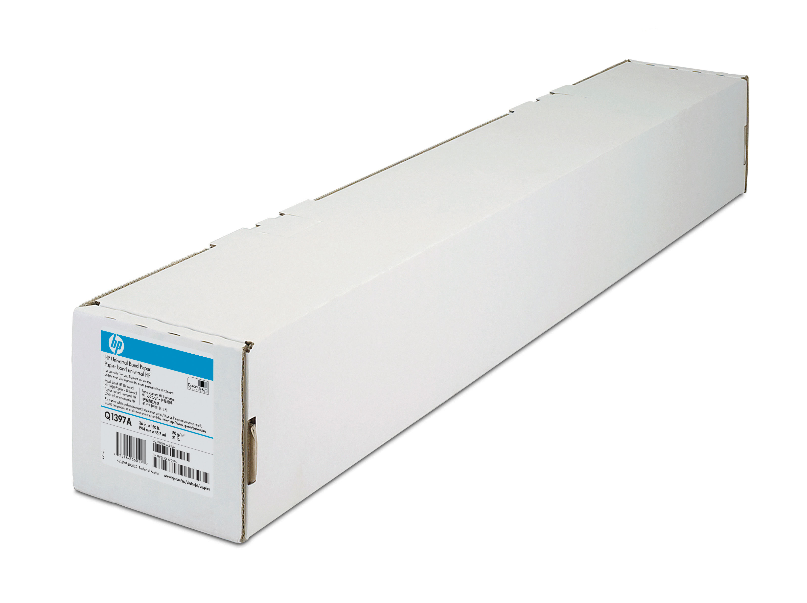 HP Universal Bond Paper - Rolle (84,1 cm x 91,4 m), Ansicht 3