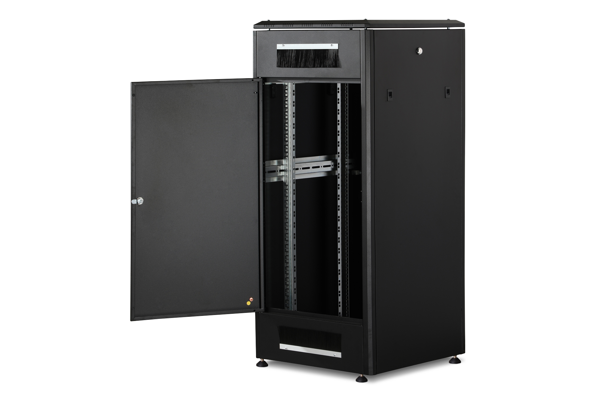 DIGITUS Netzwerkschrank Unique Serie - 600x600 mm (BxT), Ansicht 2