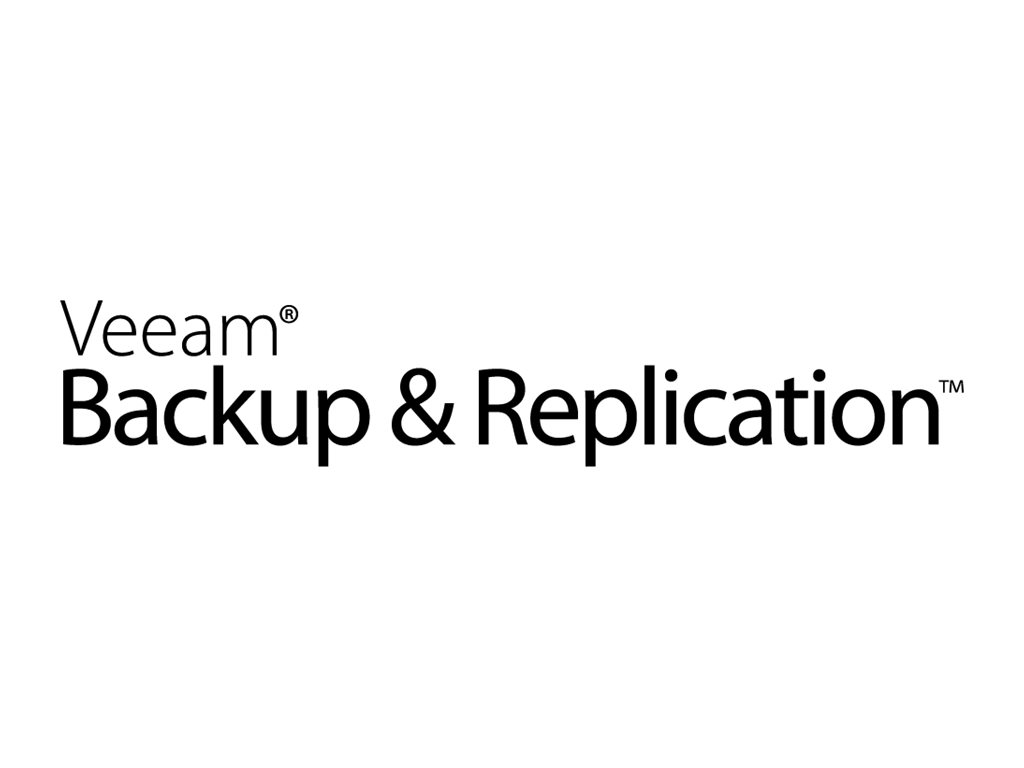 Veeam Backup & Replication - Lizenz mit Vorauszahlung (3 Jahre) + Production Support - 1 Anschluss - Linux, Win