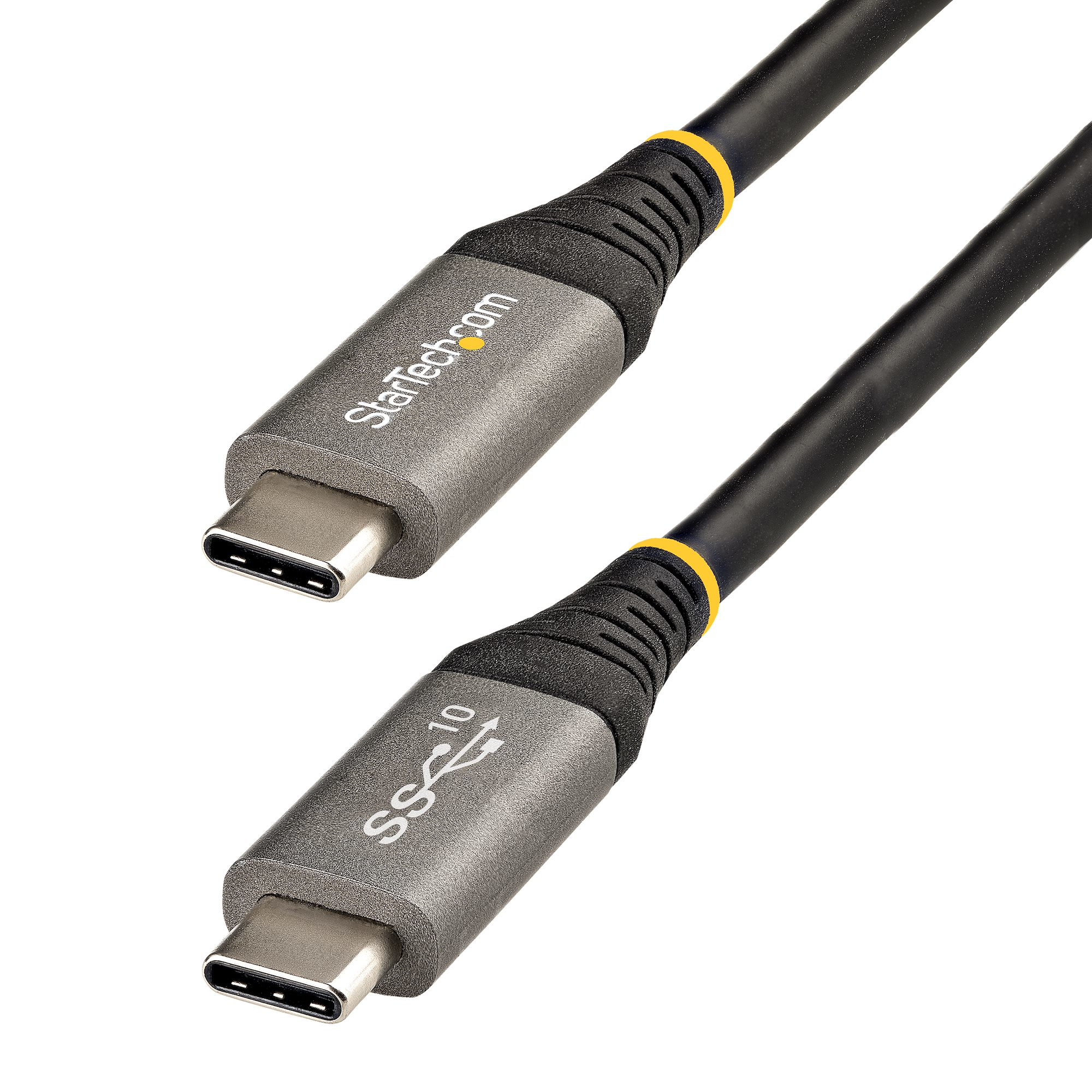 StarTech.com 1m USB-C Kabel 10Gbit/s - USB-IF zertifiziertes USB-C Kabel - USB 3.1/3.2 Gen 2 Typ-C Kabel - 100W (5A), Ansicht 2