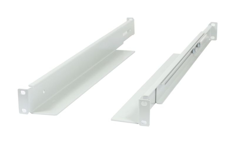 ALLNET 19Schrank zbh. L-Schiene variabel L 502-849mm Lichtgrau 1, Ansicht 2