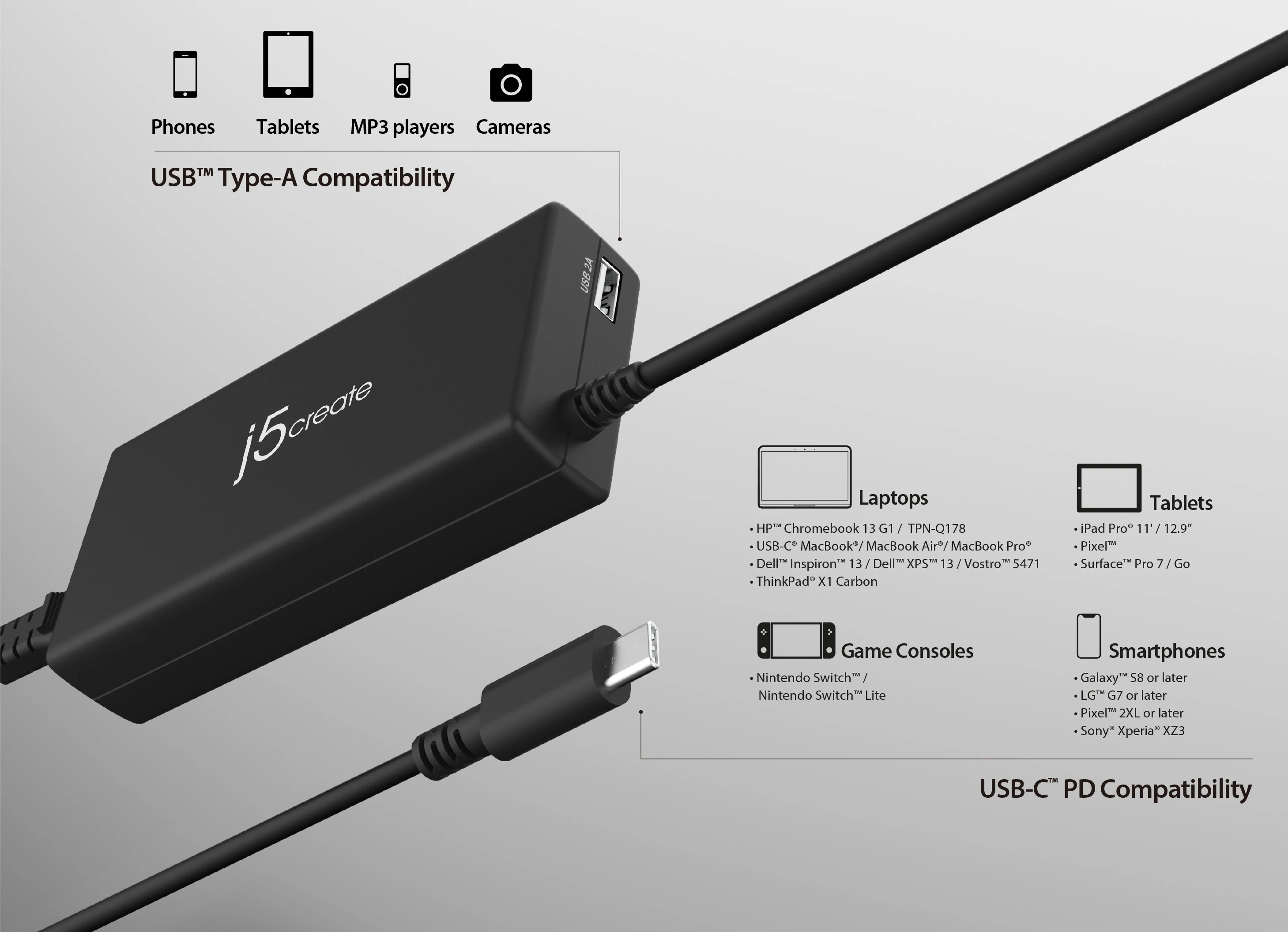 j5create JUP2290C - USB-C Netzteil - Super-Ladegerät, Ansicht 2
