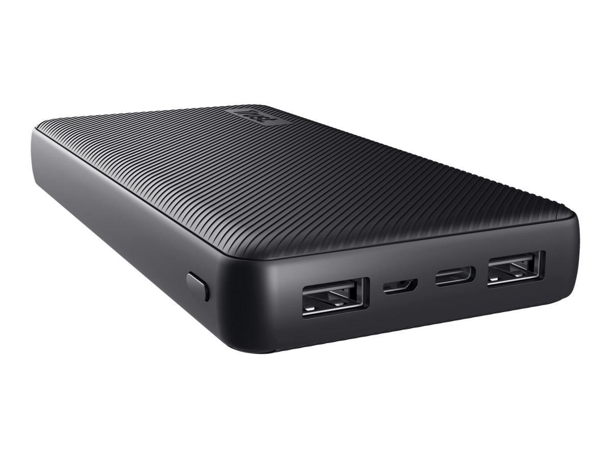 Trust Primo - Powerbank - 20000 mAh - 74 Wh - 15 Watt - 3 A - Fast Charge - 3 Ausgabeanschlussstellen (2 x USB, USB-C), Ansicht 4