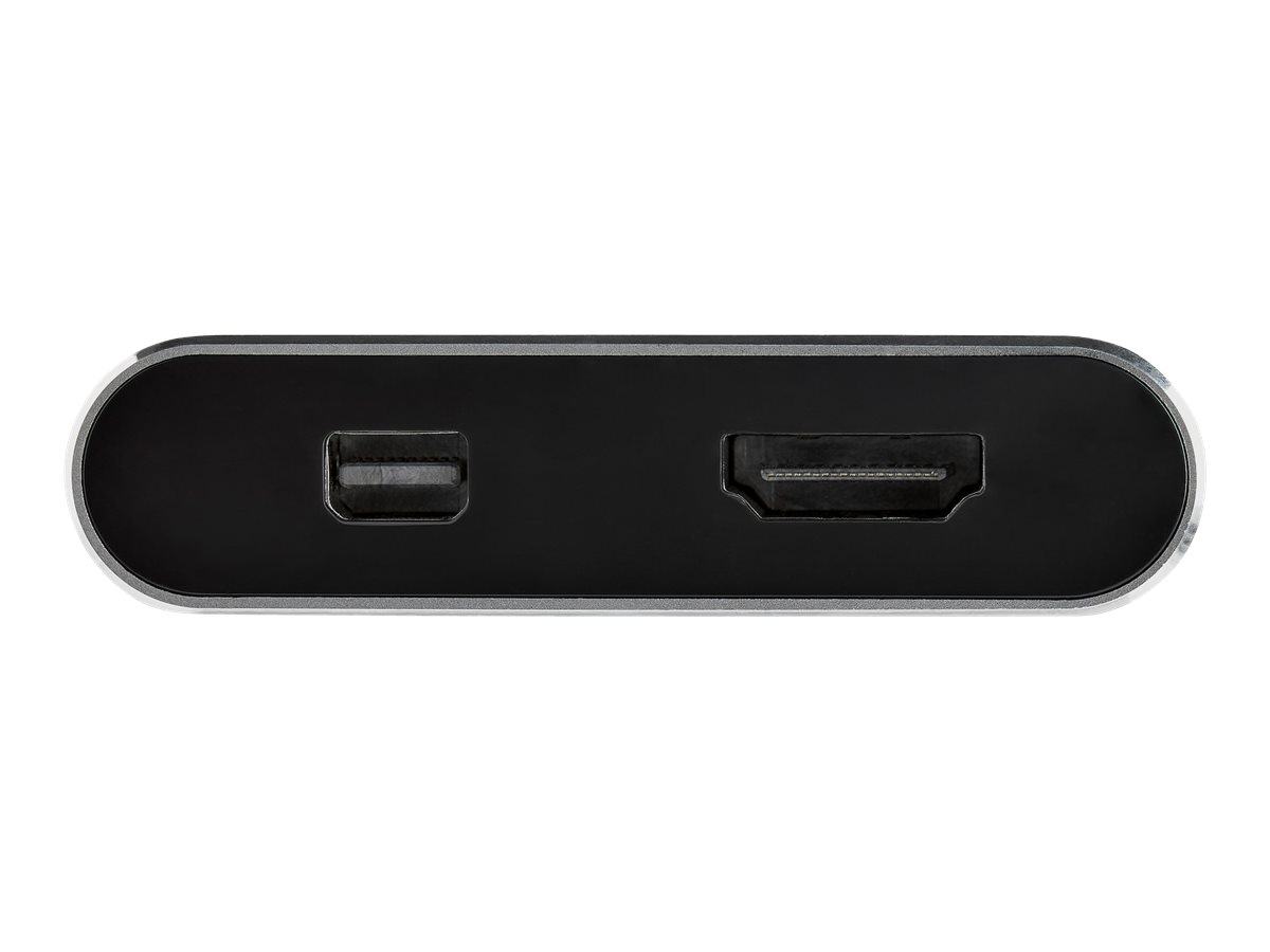StarTech.com Startech CDP2HDMDP USB-C-Multiport Adapter (4K 60Hz UHD, 2-in-1 USB Typ C auf HDMI/mDP Display oder Monitor)