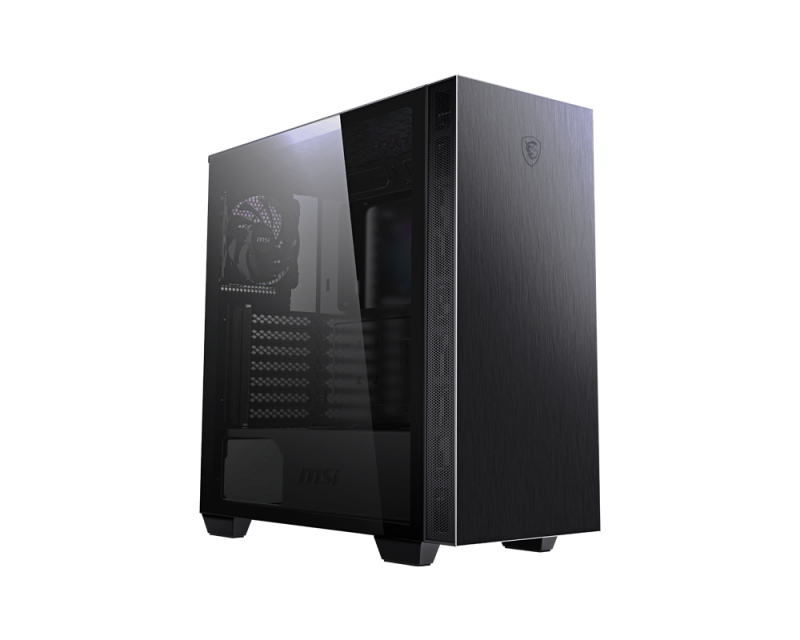 MSI MPG SEKIRA 100P - Midi Tower - PC - Aluminium - Schwarz - ATX,EATX,Mini-ATX,Mini-ITX - 17 cm