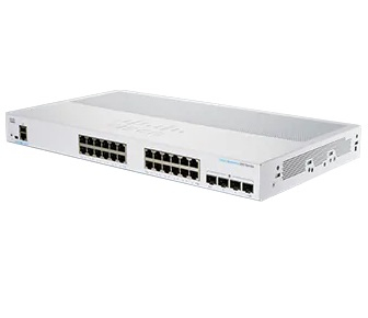 Cisco CBS250-24T-4X-EU, Managed, L2/L3, Gigabit Ethernet (10/100/1000), Rack-Einbau