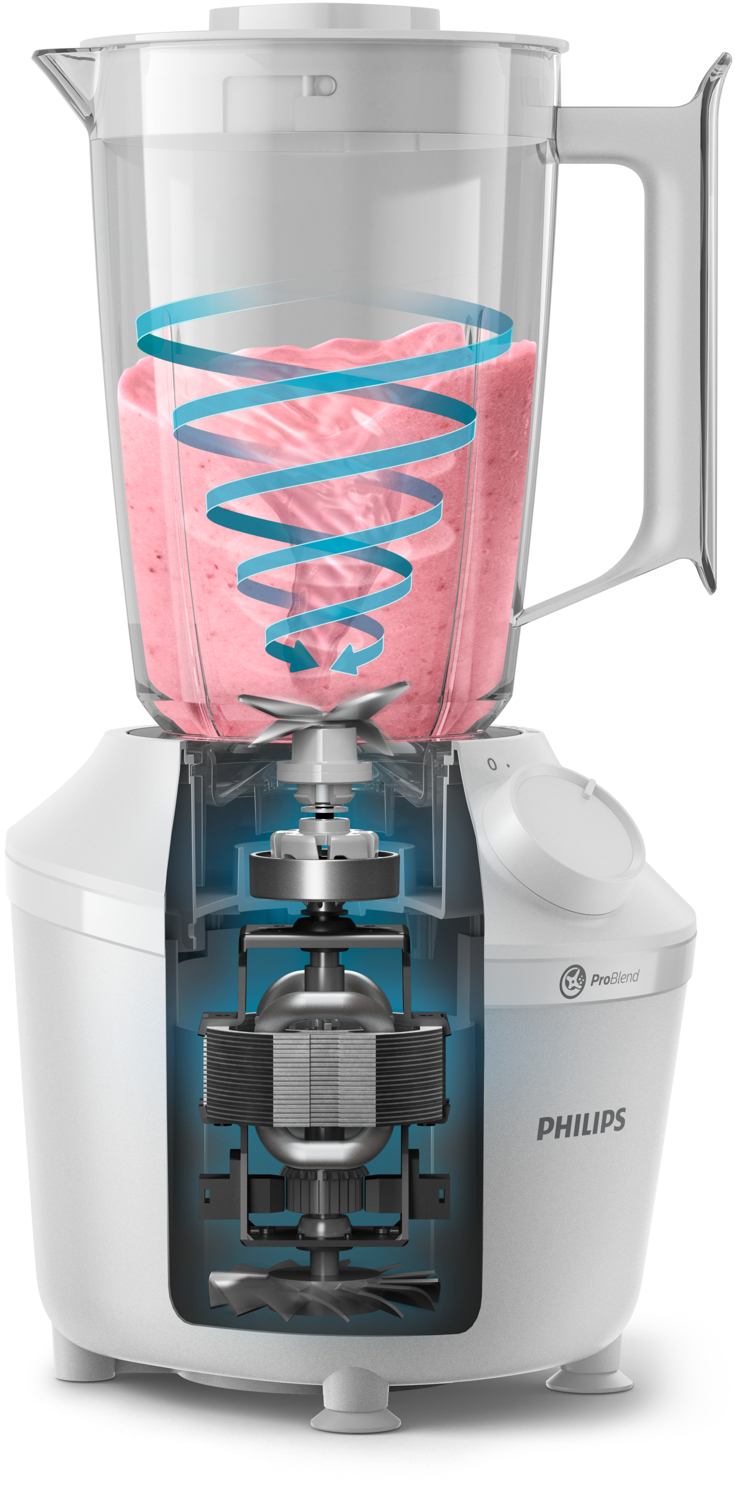 Philips Series 3000 HR2041 - Standmixer - 1.9 Liter, Ansicht 2