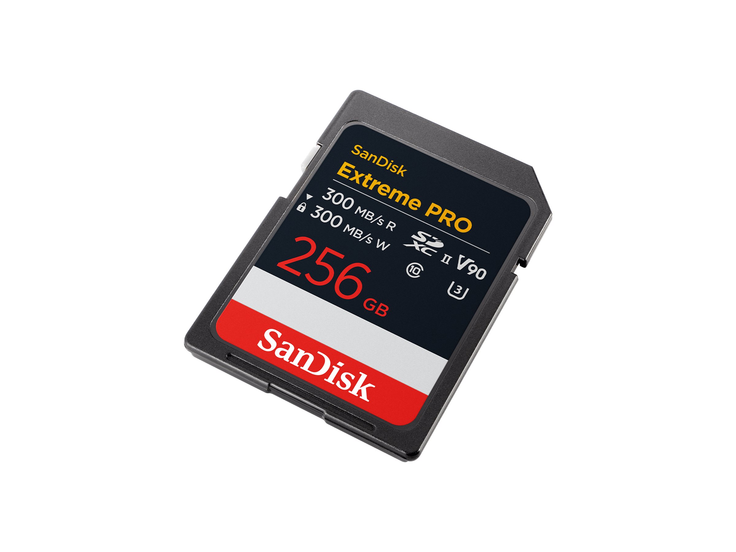 SanDisk Extreme Pro - Flash-Speicherkarte - 256 GB - V90, Ansicht 3