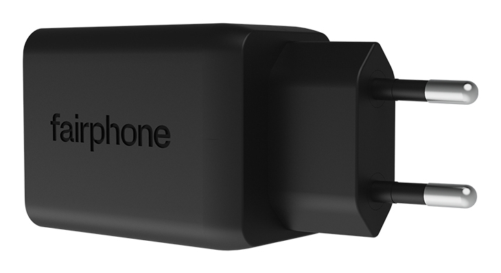 Fairphone Netzteil - 65 Watt - PD 3.0, PD/PPS 3.3, PE 2.0+, QC 2.0, QC 3.0, QC 4.0+, Apple Fast Charge… - USB, 2 x USB-C, Ansicht 2
