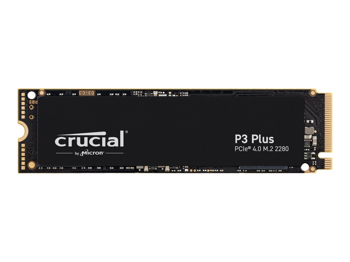 MICRON TECHNOLOGY SSD 500GB Crucial M.2 (2280) P3 Plus NVMe PCIe intern retail (CT500P3PSSD8)