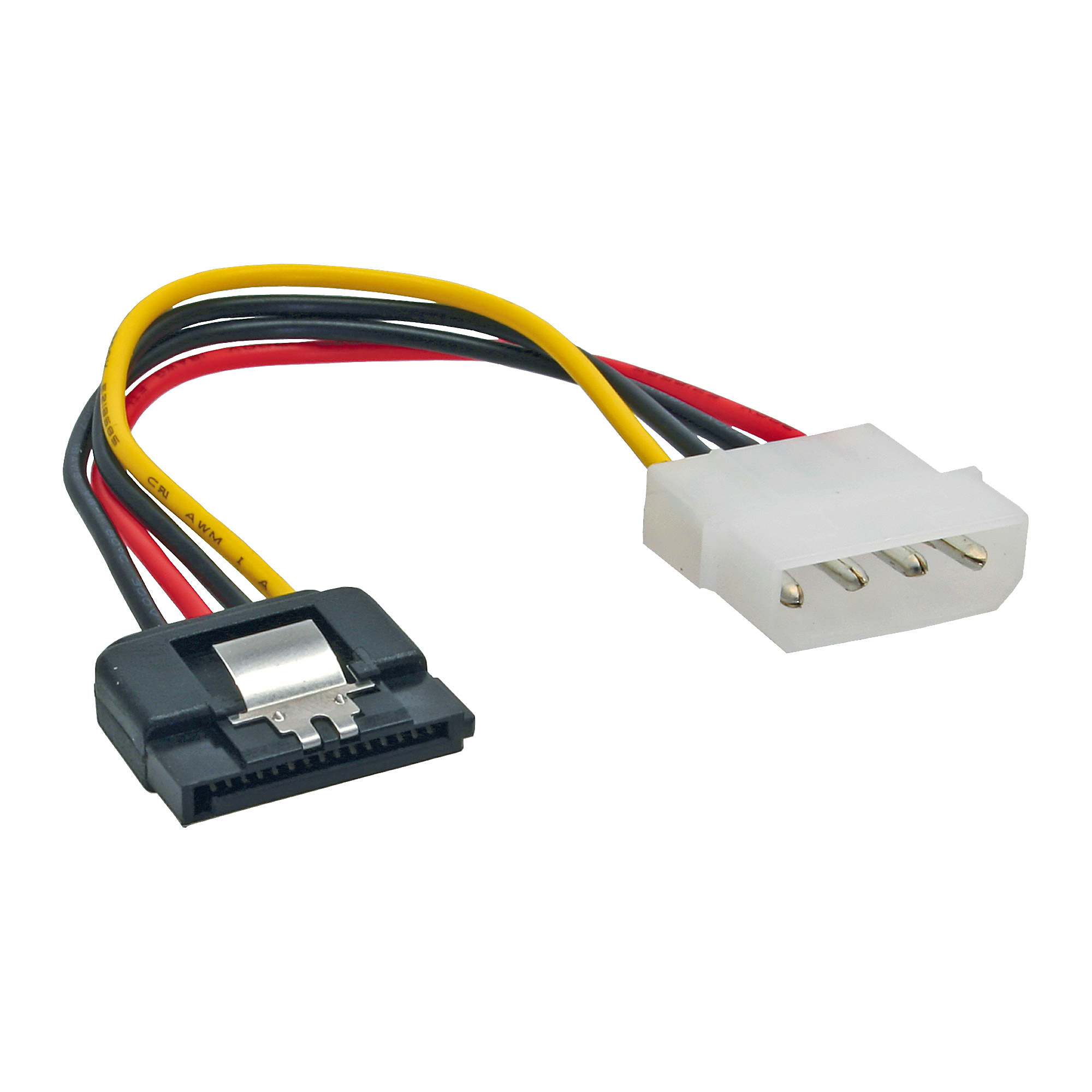InLine SATA Stromadap.-Kab. - 1x 13,34cm (5,25") BU/15pol SATA ST - Lasche - 0,15m Image