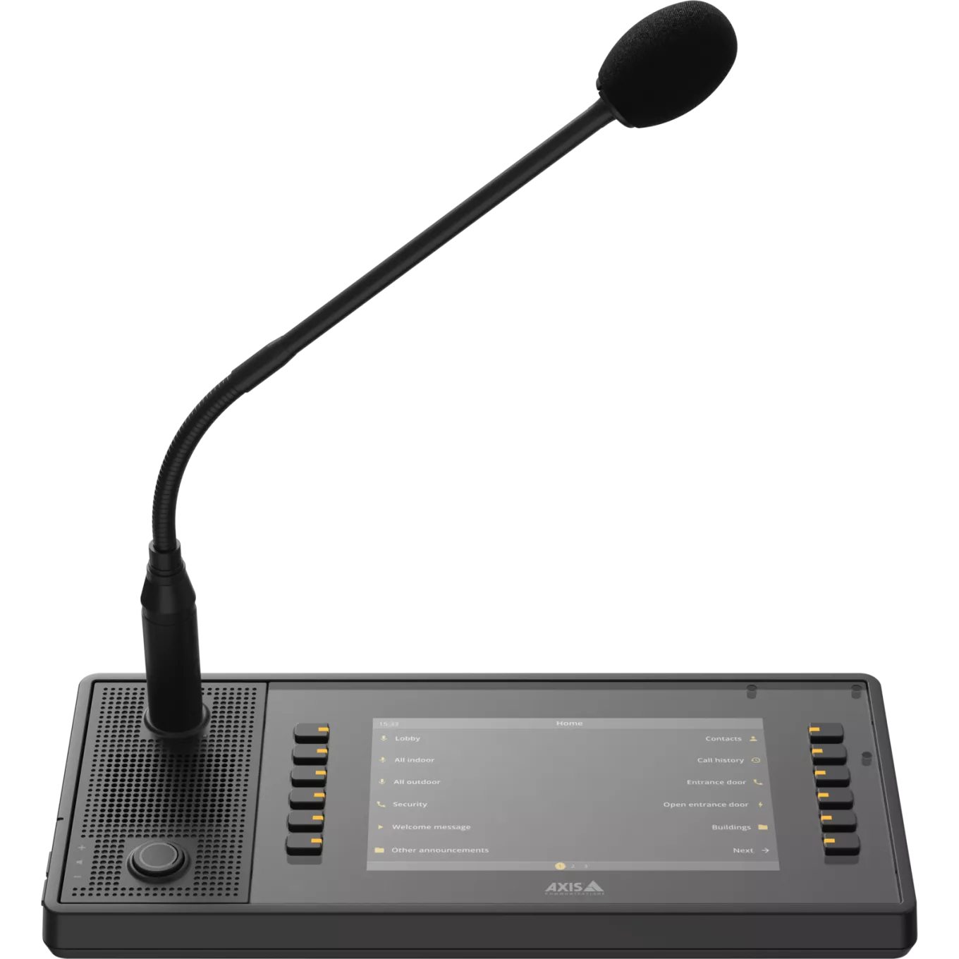 Axis TC6901 - Mikrofon - 3-poliger XLR - Schwarz, Ansicht 2
