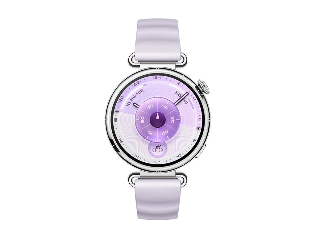 Huawei Watch GT 6 - 41 mm - Edelstahl - intelligente Uhr mit Riemen - Flieder - Handgelenk: 120-180 mm - Anzeige 1.32, Ansicht 3
