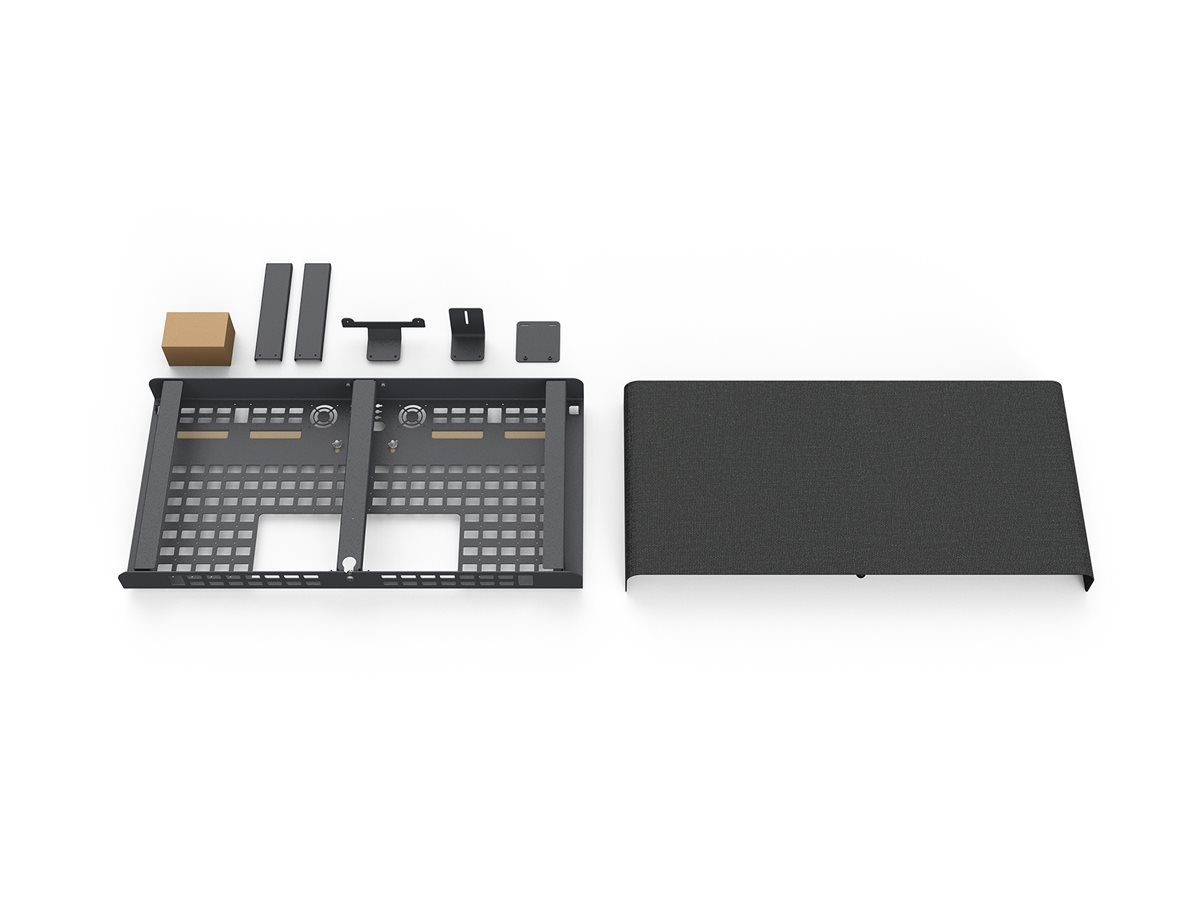 Heckler Design Heckler AV Credenza 4U - Aufbewahrungsbox - für Videokonferenzsystem, Ansicht 5