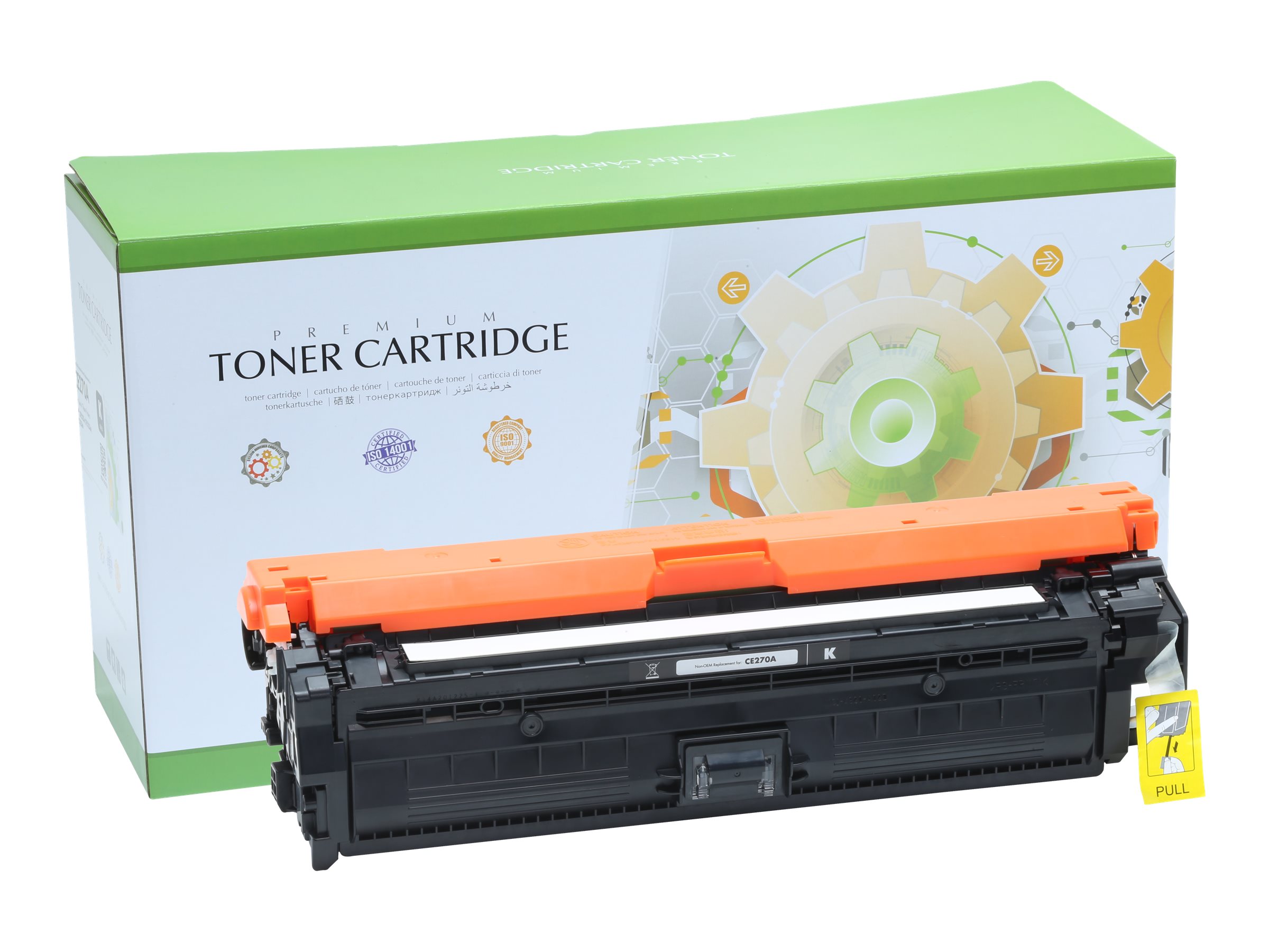 Static Control Schwarz - kompatibel - wiederaufbereitet - Tonerpatrone (Alternative zu: Canon CRG-322BK Canon CRG-322II BK HP 307A HP 650A HP 651A)