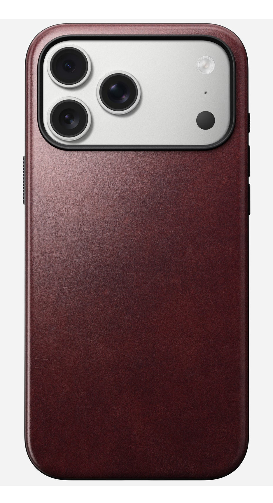 Nomad Modern Leather Case iPhone 17 Pro Max Burgundy Horween, Ansicht 2