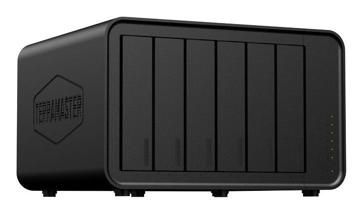 TerraMaster F6-424MAX 6bay 10Core NAS DDR5 RAM Diskless - DAS - NAS, Ansicht 3
