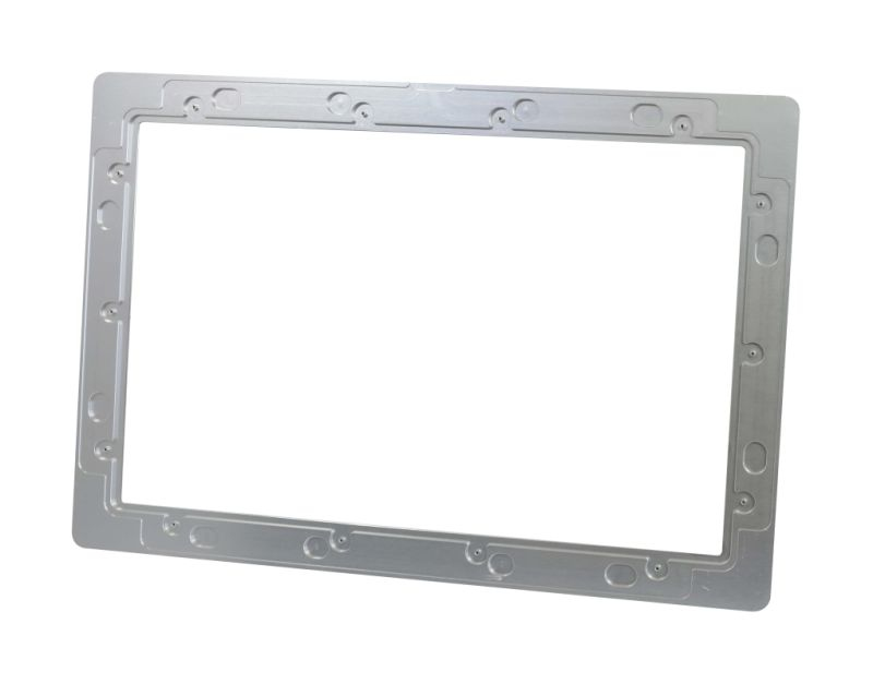 ALLNET Touch Display Tablet 14 Zoll zbh. Blende für Einbaurahmen Silber, Ansicht 2