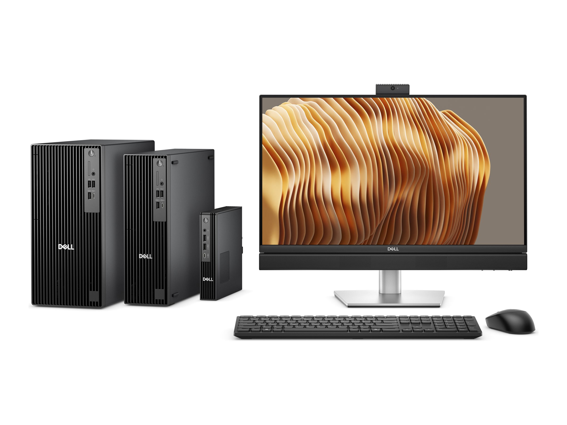 Dell Pro Micro Plus QBM1250 - Micro - Core Ultra 5 235 / 3.4 GHz - RAM 16 GB - SSD 512 GB - NVMe, TLC - Intel Graphics - 1GbE, Bluetooth, Wi-Fi 6E - WLAN: Bluetooth, 802.11a/b/g/n/ac/ax (Wi-Fi 6E)