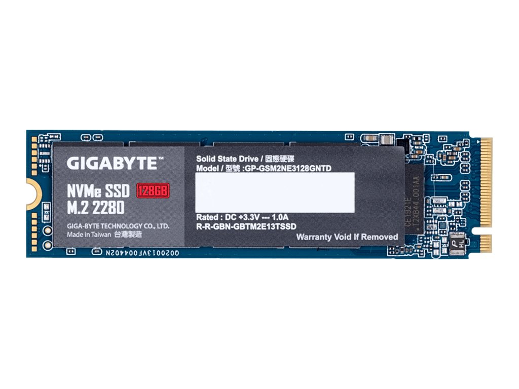 GIGABYTE NVMe SSD 128GB (GP-GSM2NE3128GNTD)