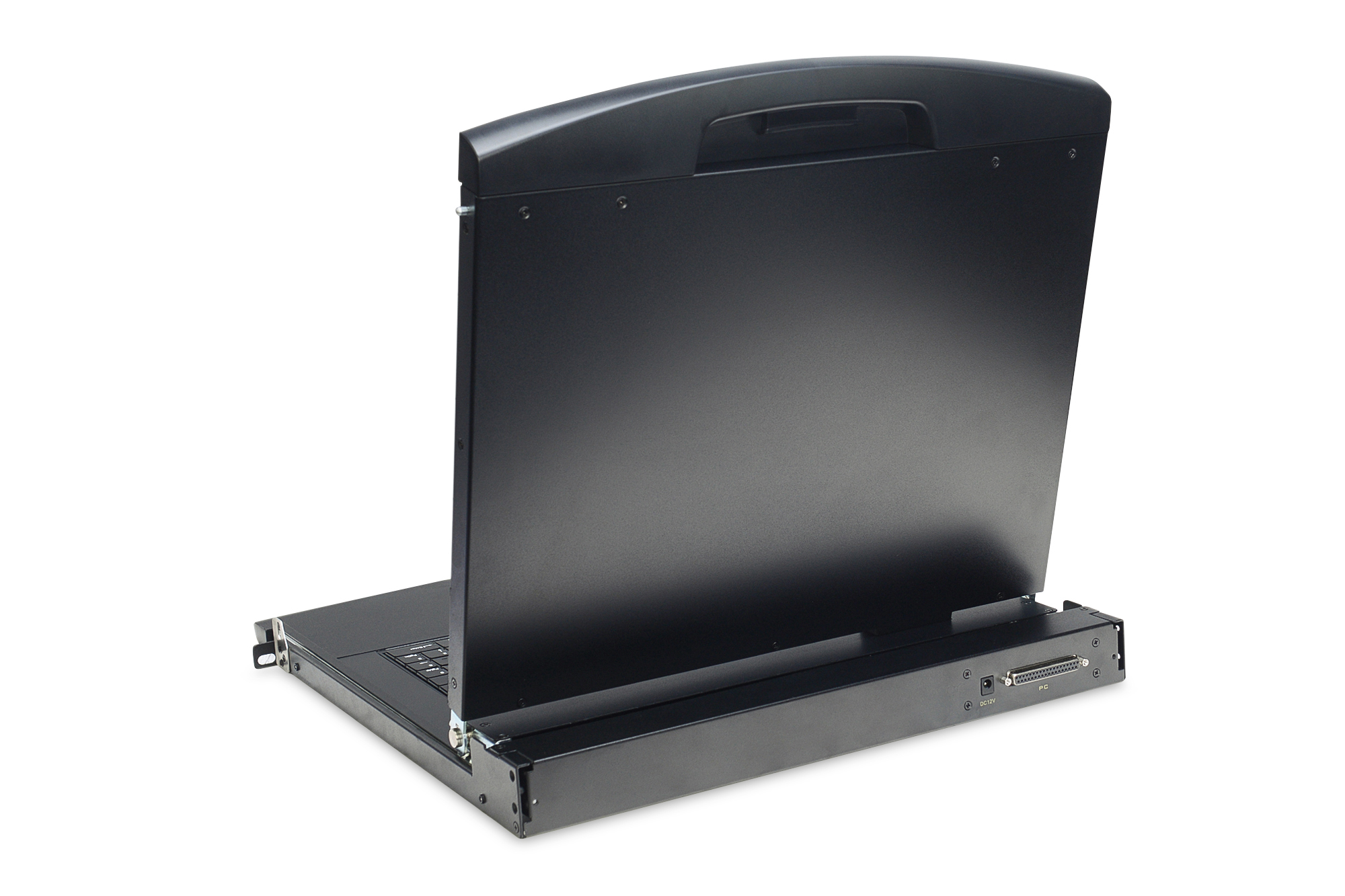 DIGITUS Modulare Konsole mit 17 TFT (43,2cm), 1-Port KVM & Touchpad, deutsche Tastatur, Ansicht 4