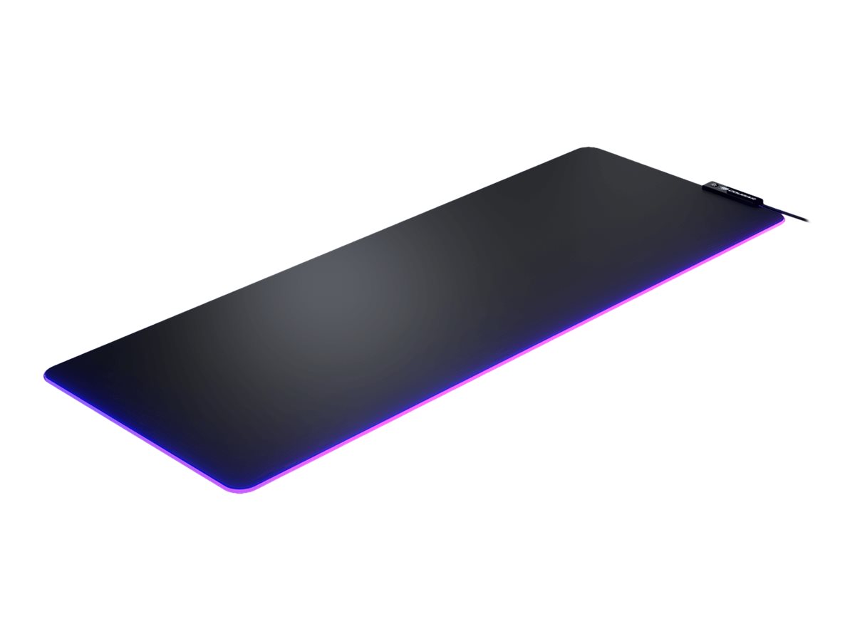 Compucase COUGAR Gaming NEON X RGB - Schwarz - Monochromatisch - Stoff - Gummi - Anti-Rutsch-Basis - Gaming-Mauspad, Ansicht 3