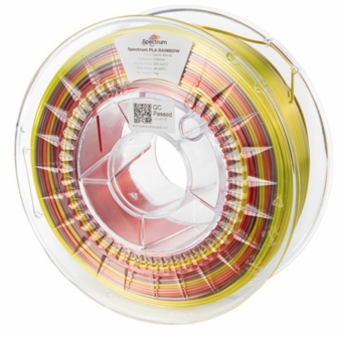 Spectrum Filaments Filament· PLA SILK Rainbow· EARTH BLEND· 1.75mm· 1kg, Ansicht 4