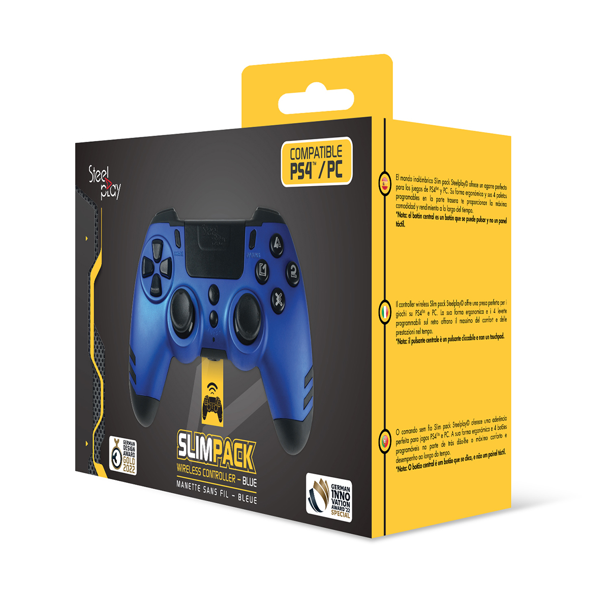 Steelplay Slim Pack - Game Pad - kabellos - 2.4 GHz, Ansicht 4