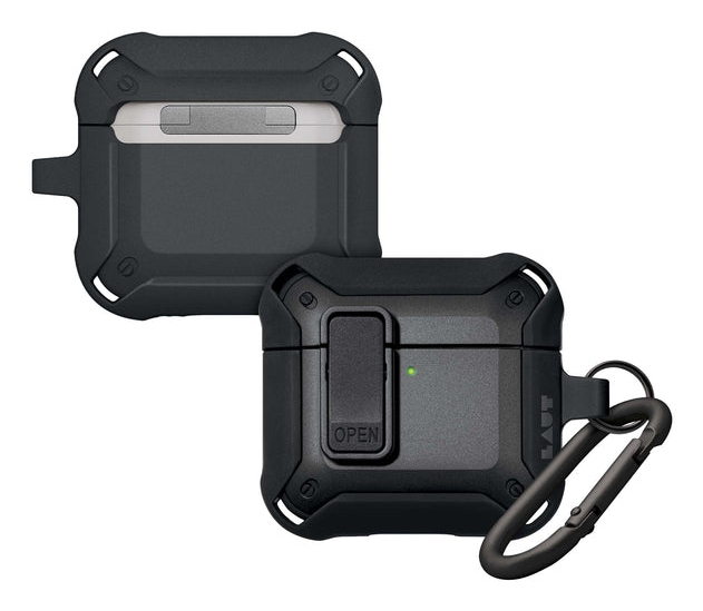 Laut International Zentry Black protective case for AirPods 4zh Gen., Ansicht 2