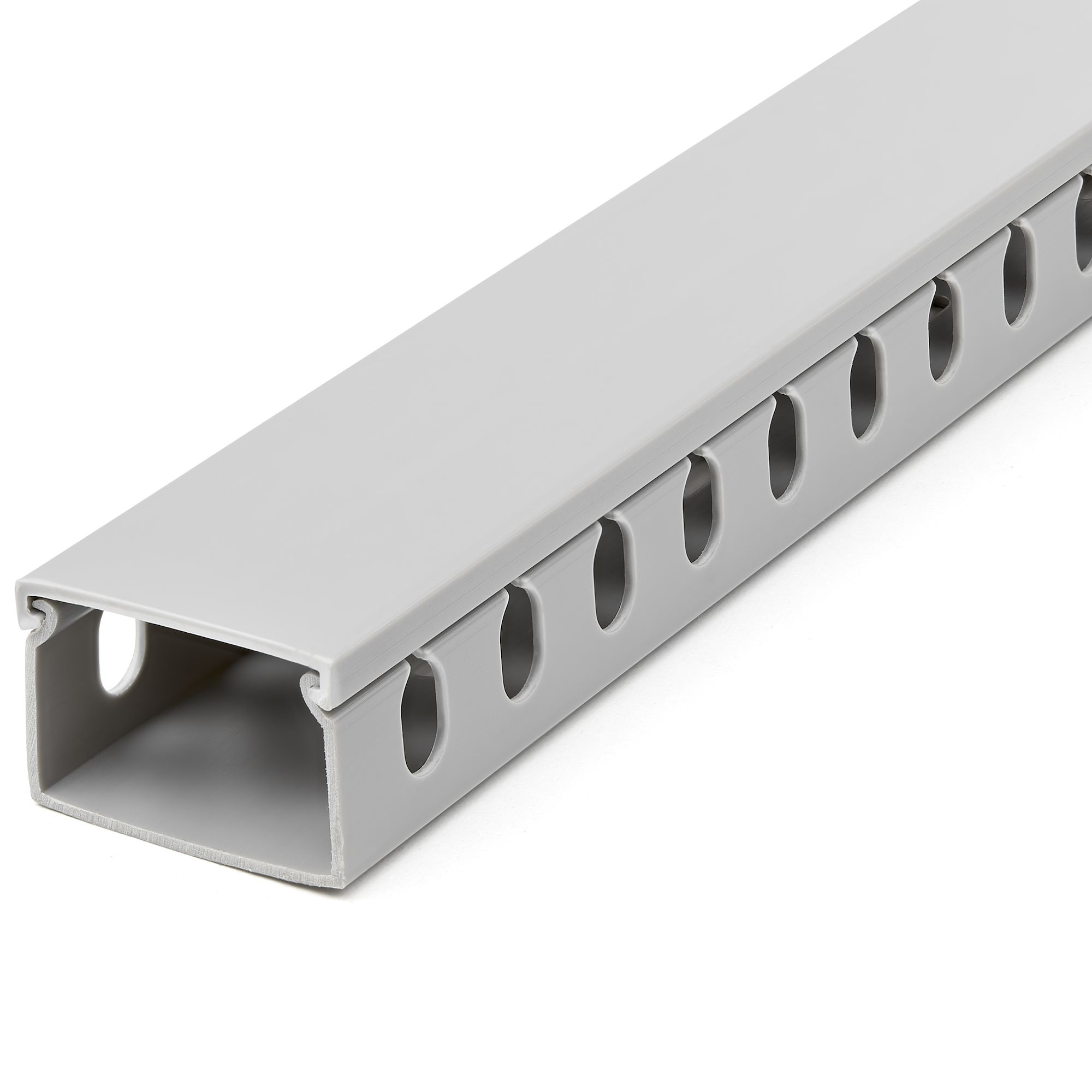 StarTech.com Open Slot Cable Management Raceway with Cover, 1-1/2(38mm)W x 1(25mm)H, 6.5ft(2m) length, Ansicht 2