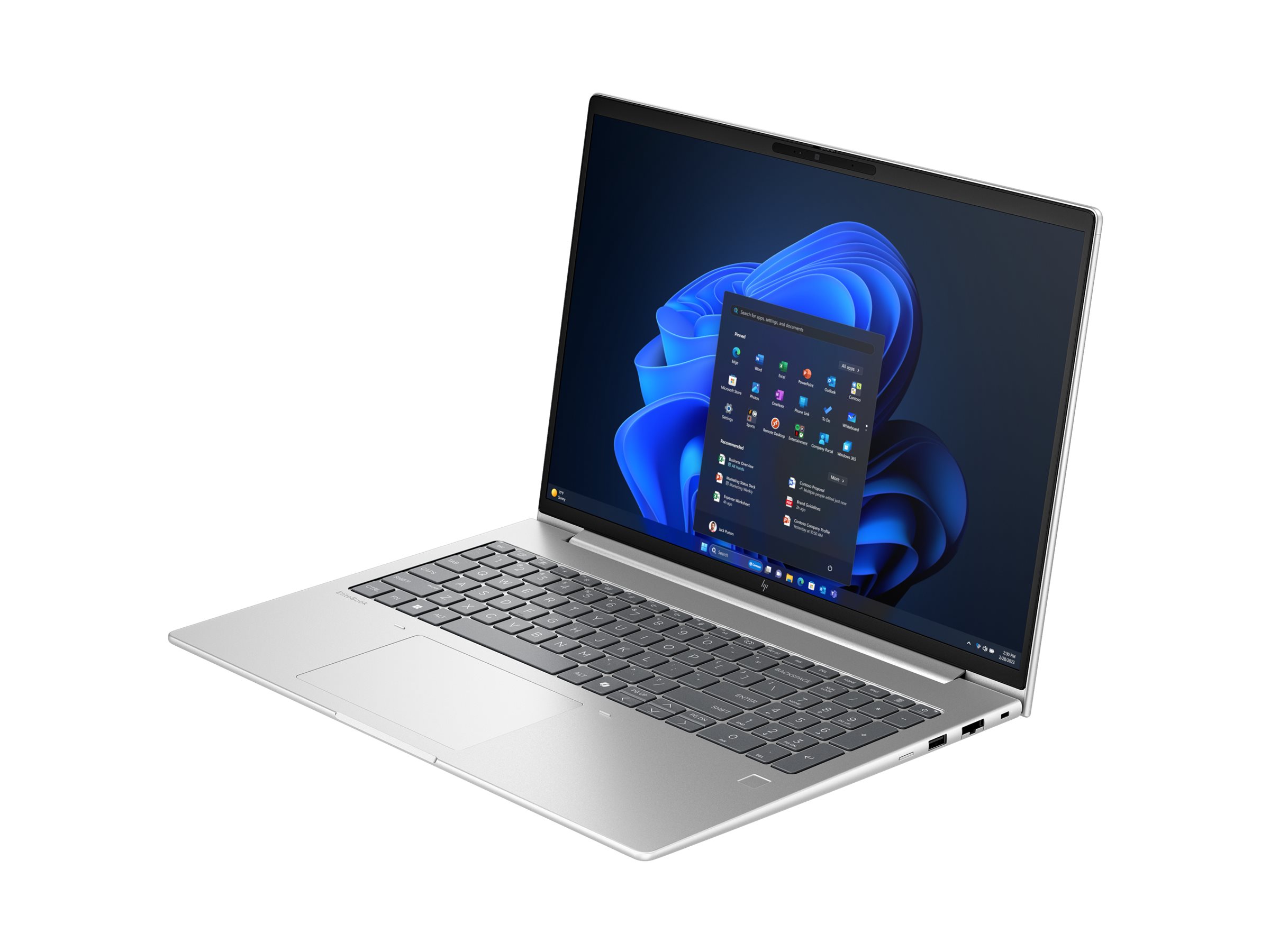 HP EliteBook 6 G1a Notebook - 177-Grad Scharnierdesign - AMD Ryzen 5 230 / 3.5 GHz - Win 11 Pro - Radeon 760M - 16 GB RAM - 512 GB SSD NVMe - 40.6 cm (16")