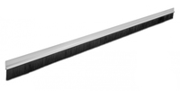 Delock Bürstenstreifen 40 mm mit Alu-Profil gerade - Länge 1 m - Aluminium - Schwarz - Aluminium - Kunststoff - Rechteckig - 40 mm - China - 1 Stück(e)
