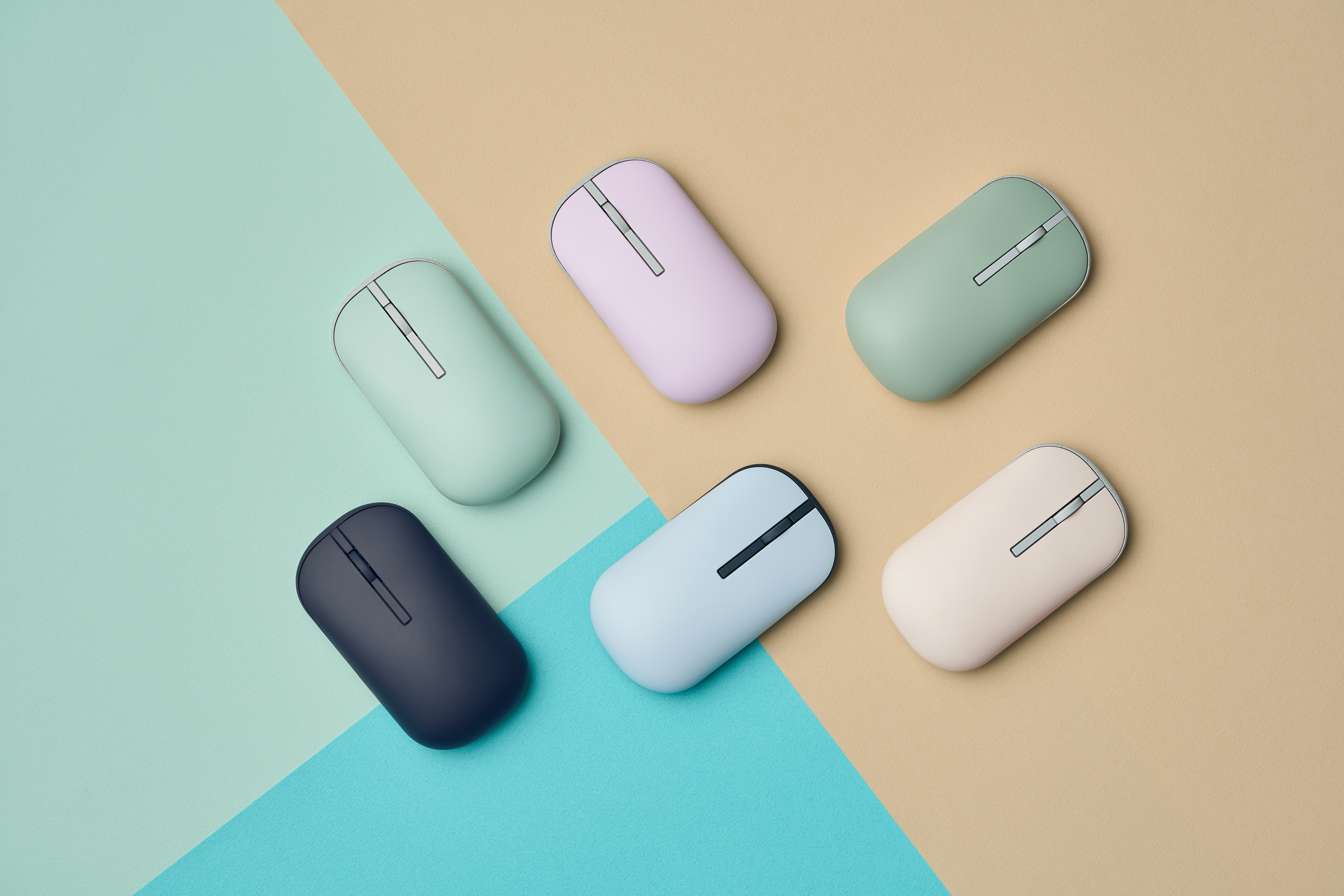 ASUS MD100 - Maus - rechts- und linkshändig - optisch - kabellos - 2.4 GHz, Bluetooth 5.0 LE, Ansicht 2