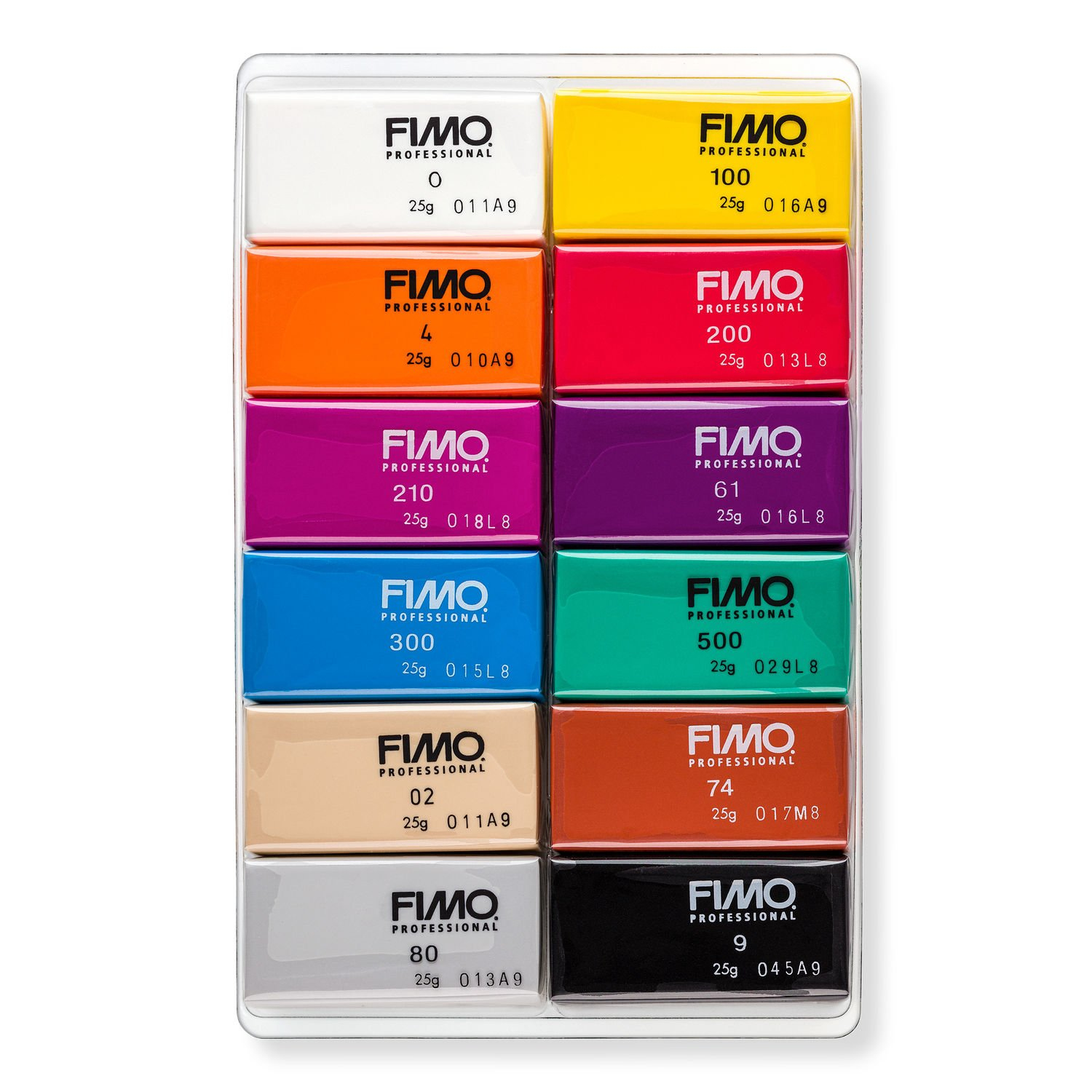 STAEDTLER FIMO 8043 C - Modellierton - gemischte Farben (s. Beschreibung) - 12 Stück(e) - 12 Farben - 110 °C - 30 min, Ansicht 2