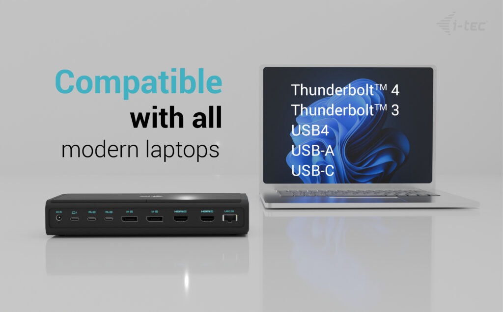i-tec Dockingstation - USB-C / USB4 / Thunderbolt 3 / Thunderbolt 4, Ansicht 2