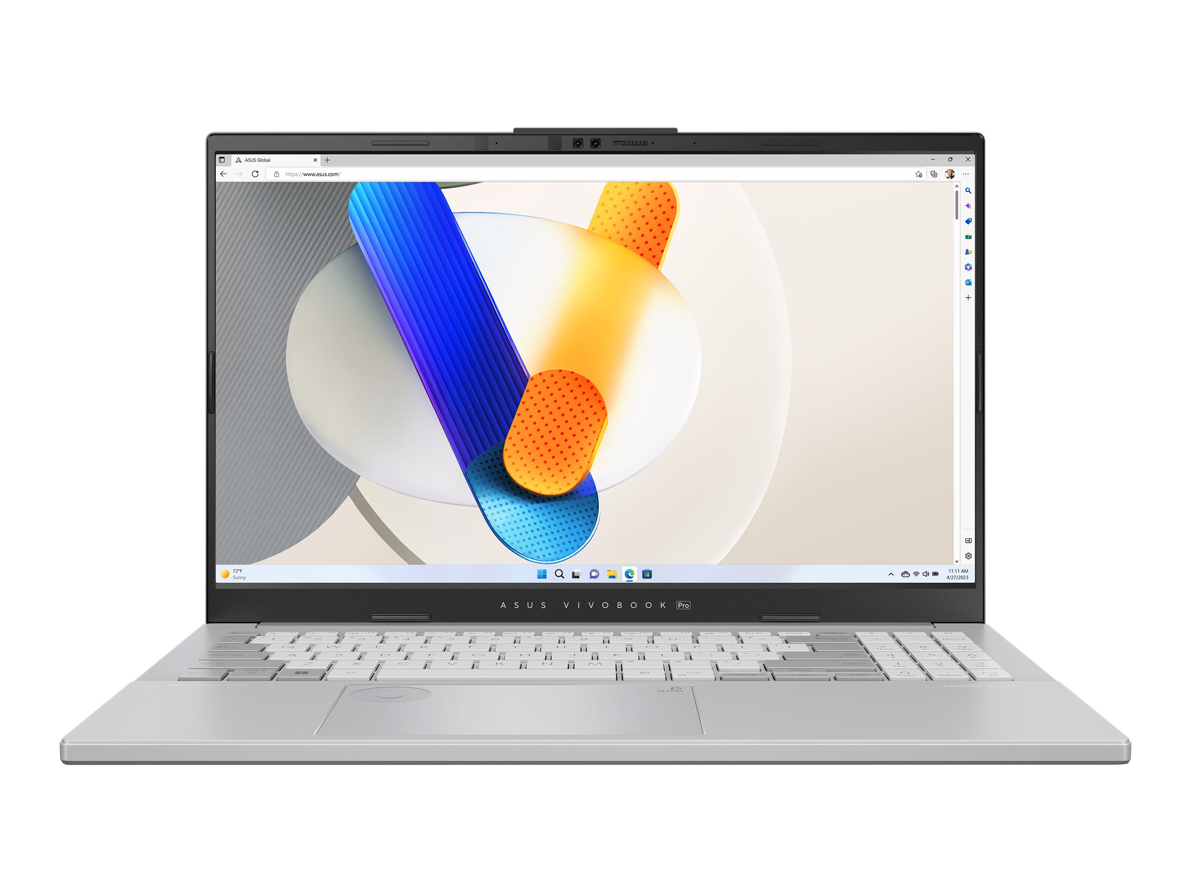 ASUS VivoBook Pro 15 OLED N6506MV-MA045X - Intel Core Ultra 9 185H  2.3 GHz - Win 11 Pro - GeForce RTX 4060 - 24 GB RAM - 1 TB SSD NVMe - 39.6 cm (15.6)